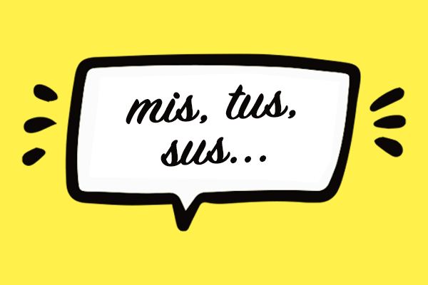 Los posesivos en españo