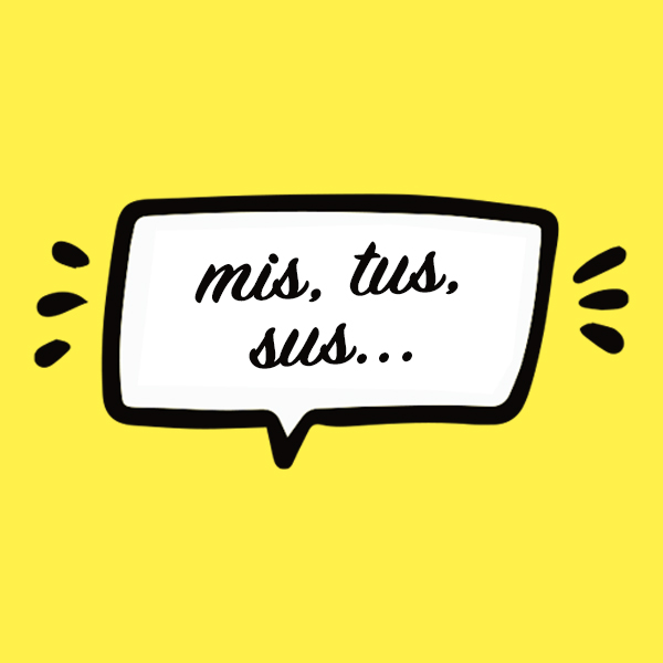 Los posesivos en españo