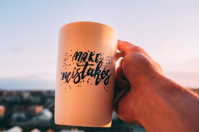 Mistakes are beautiful